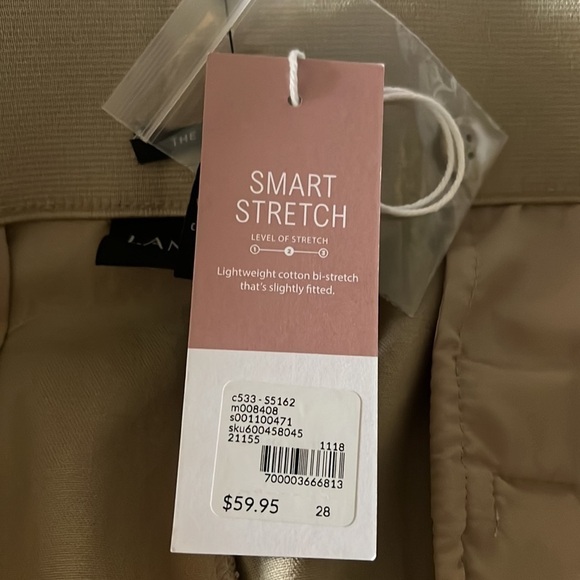 NWT Lane Bryant The Allie Crop Khaki Pants Size 28 - Picture 13 of 14